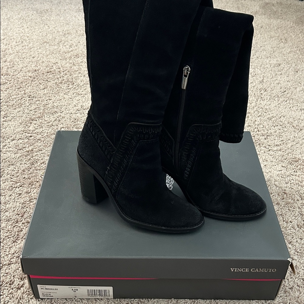 Vince Camuto Suede Knee-High Boots
